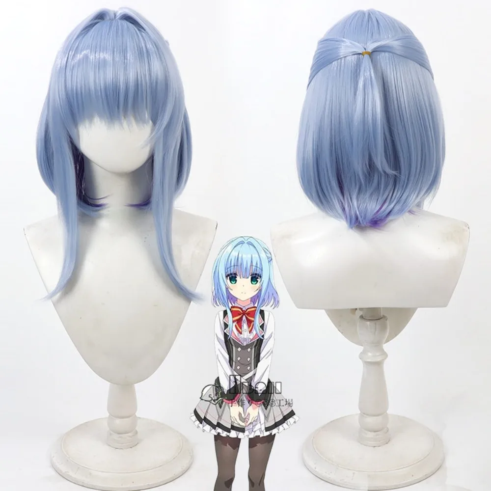 

HAMIDASHI CREATIVE Asumi Nishiki парик для косплея, двухцветный, из синтетических волос