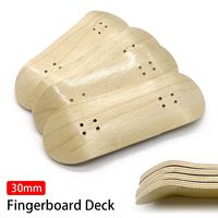 1Pcs 30mm Professional FingerBoard Deck Mini Finger Skate Board 5 Layer Maple Wooden Finger Skateboard Parts