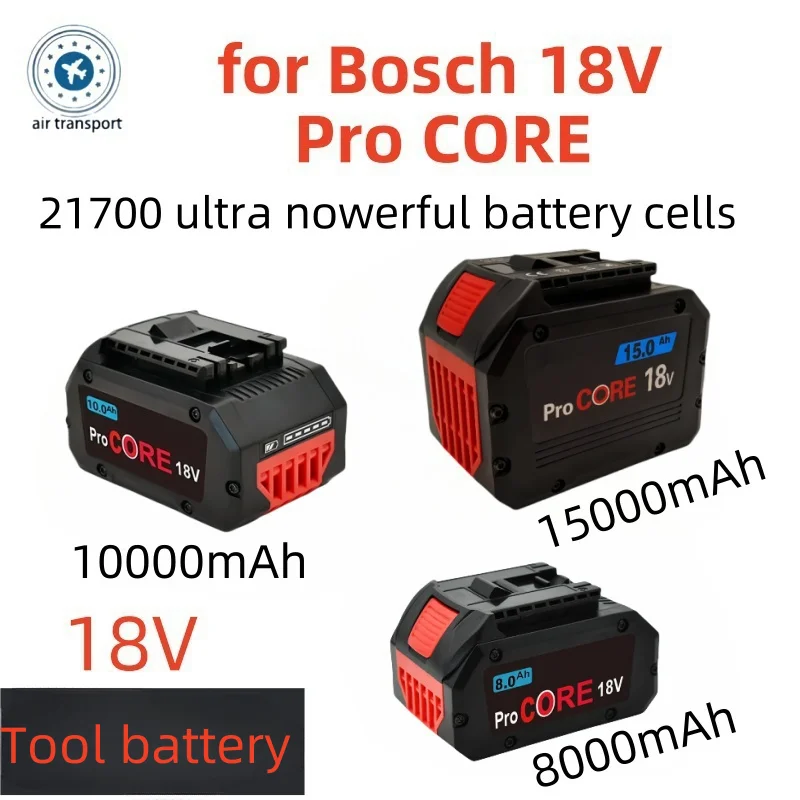 ProCORE Replacement Battery for Bosch 18V 8Ah 10Ah 12Ah  BAT609 BAT618 GBA18V80 Professional Cordless Tool image 2