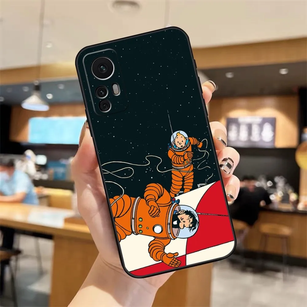 The Adventures of Tintin Phone Case Shell for Xiaomi Redmi Note 14 13 10 12 Pro POCO F4 F5 X5 Pro 12 13 11T Lite Ultra Cover