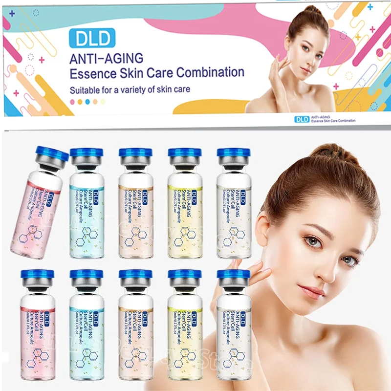 Kit de esencia de ampolla de ácido hialurónico Facial de Corea, 5ml, niacinamida, hidrata, rejuvenecimiento, reduce los poros, productos para el cuidado de la piel