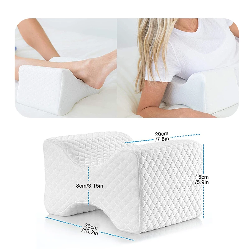 

1 шт., квадратная хлопковая подушка с эффектом памяти для беременных женщин, подушка для ног, подушка для колена, боковой зажим для сна, декомпрессия ног, офис, унисекс
