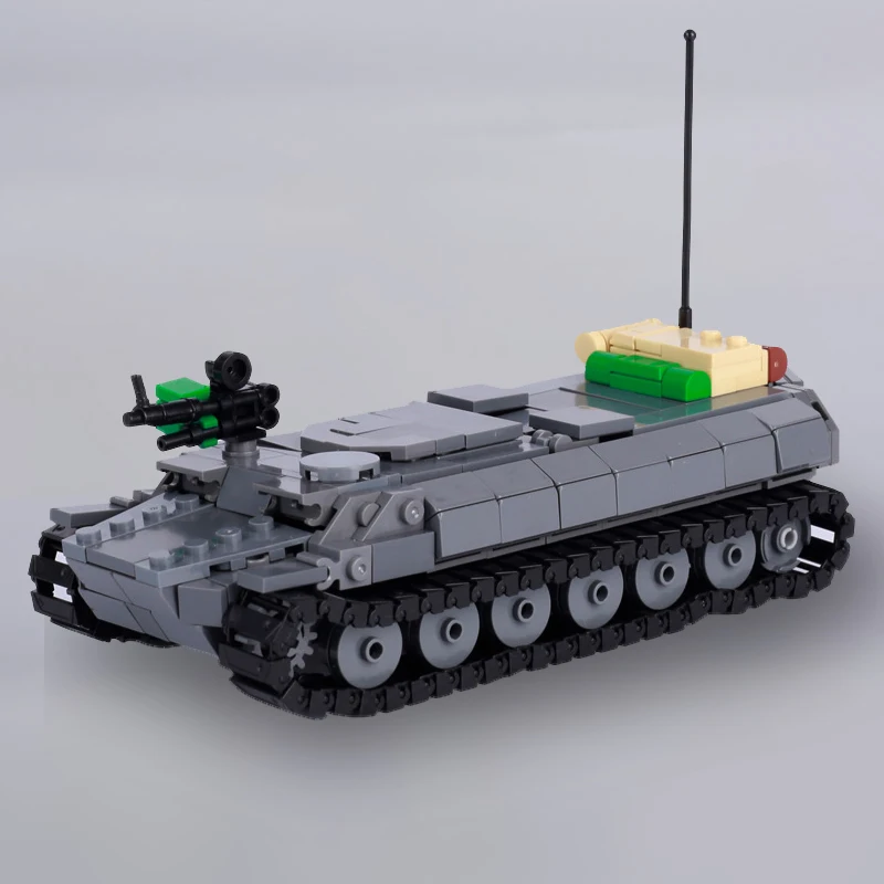 World War II Military Tank Building Block T90 Main Battle Tank Armored Transport Vehicle MOC Brick Assembly Toys For Boys