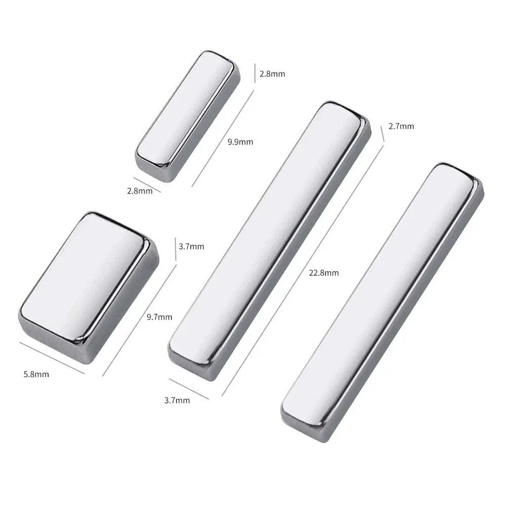 4 pièces/ensemble aimant fort oeil de chat bâton magnétique Gel vernis effet magnétique multi-fonction double extrémité oeil de chat aimant manucure outils