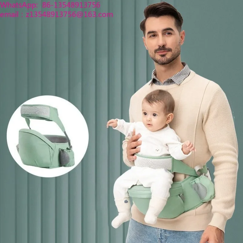Multifunctional baby strap waist stool seat stool four seasons breathable hug belt front hug single stool