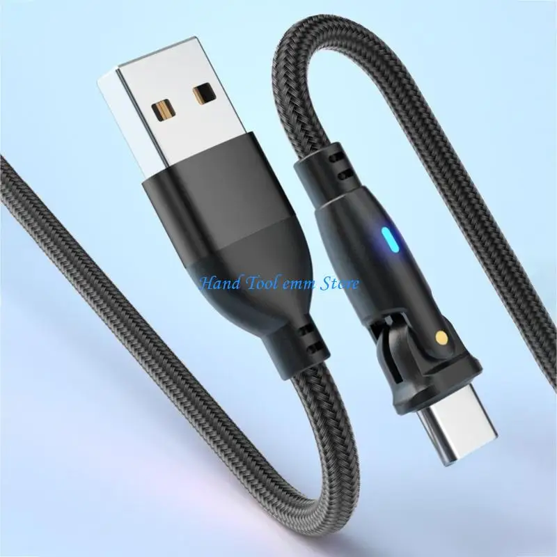

H37F Quick Charging Nylon USB to Type C Cable Fast Speed Data Transfer for Tablets