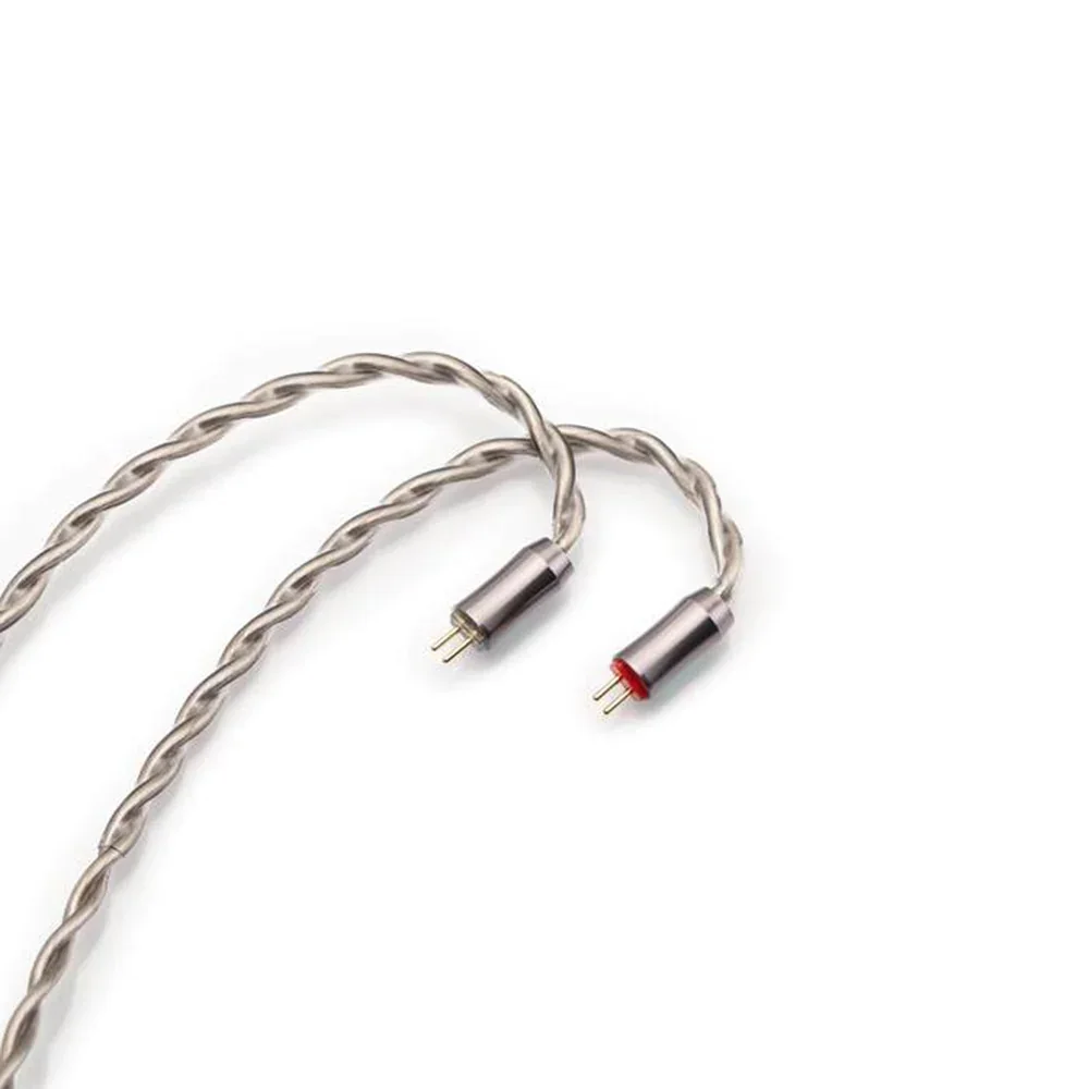 Kinera Dromi auricolare cavo di aggiornamento modulare cavo HIFI 6N OCC con connettore MMCX da 0.78mm placcato argento 2.5 + 3.5 + 4.4mm 3 spine