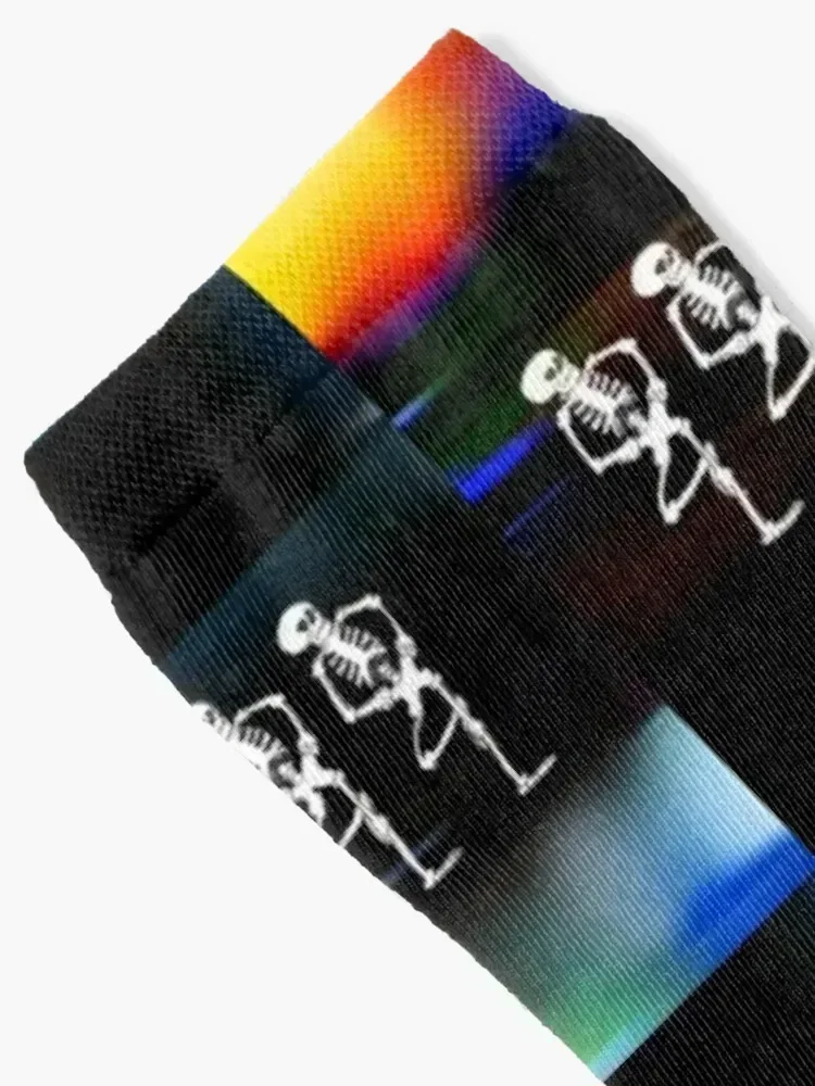 Halloween Skeleton Line Dance Socks FASHION basketball warm winter anime Boy Child Socks Women's