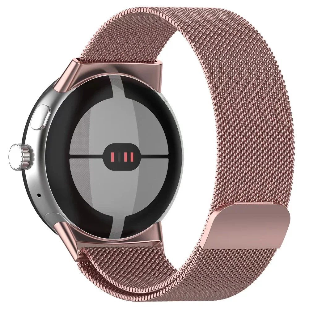 Milanese loop Strap For Google Pixel Watch 2 Magnetic Bracelet Wristband Correa Google Pixel Watch 2 Stainless Steel Metal Band