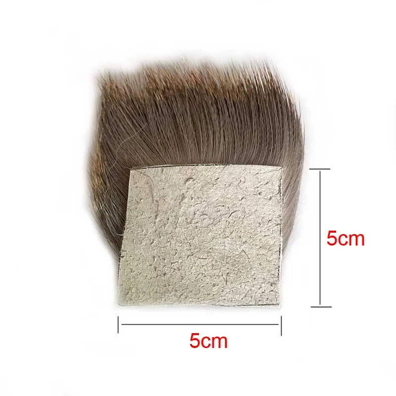 Kontemplator 1 szt. 5cm * 5cm naturalna kolorowy jeleń naszywka do włosów dla błotniaków hoppers humpies futro jelenia suche muchy ciała ogony skrzydła — zdjęcie 3