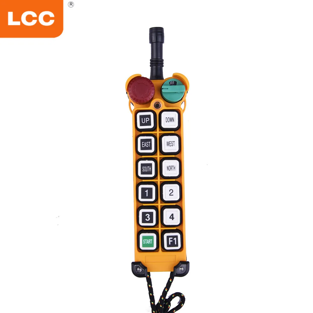 Telecrane F24-14S 14 buttons single speed industrial remote control