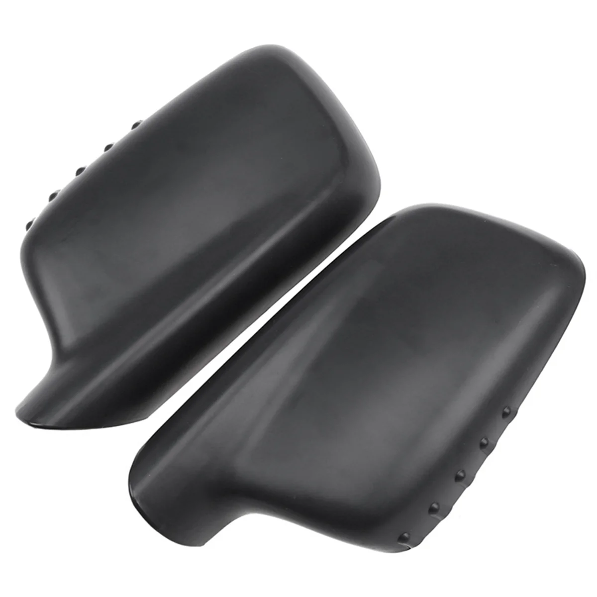 1Pair Car Rearview Mirror Covers Trim Caps for BMW E65 E66 E67 E46 Coupe E46 Cabrio 51167074236 51167074235 Black