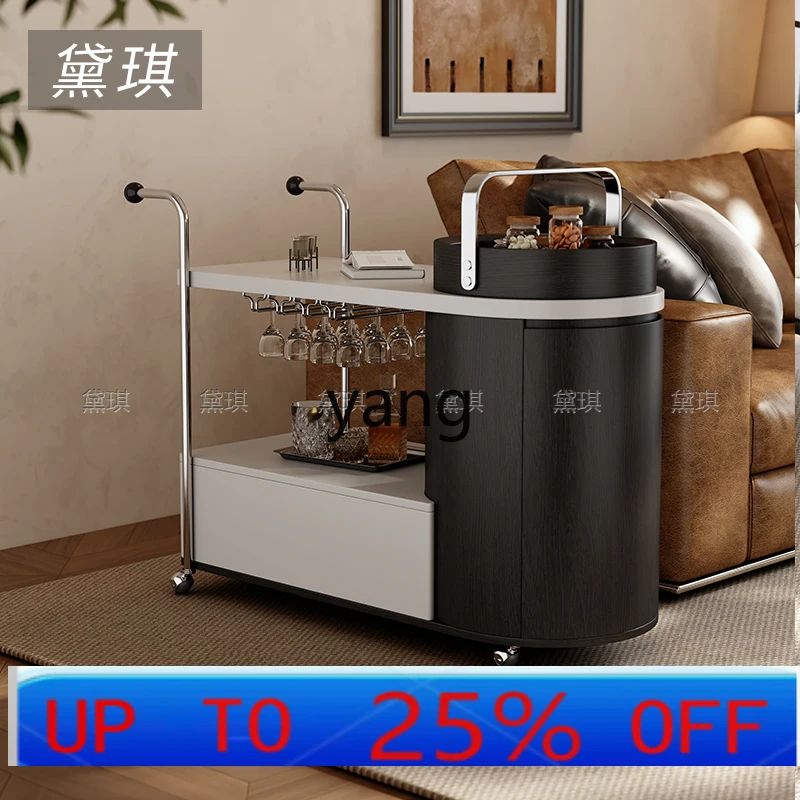 

LHremovable coffee table trolley integrated sofa side table household removable storage