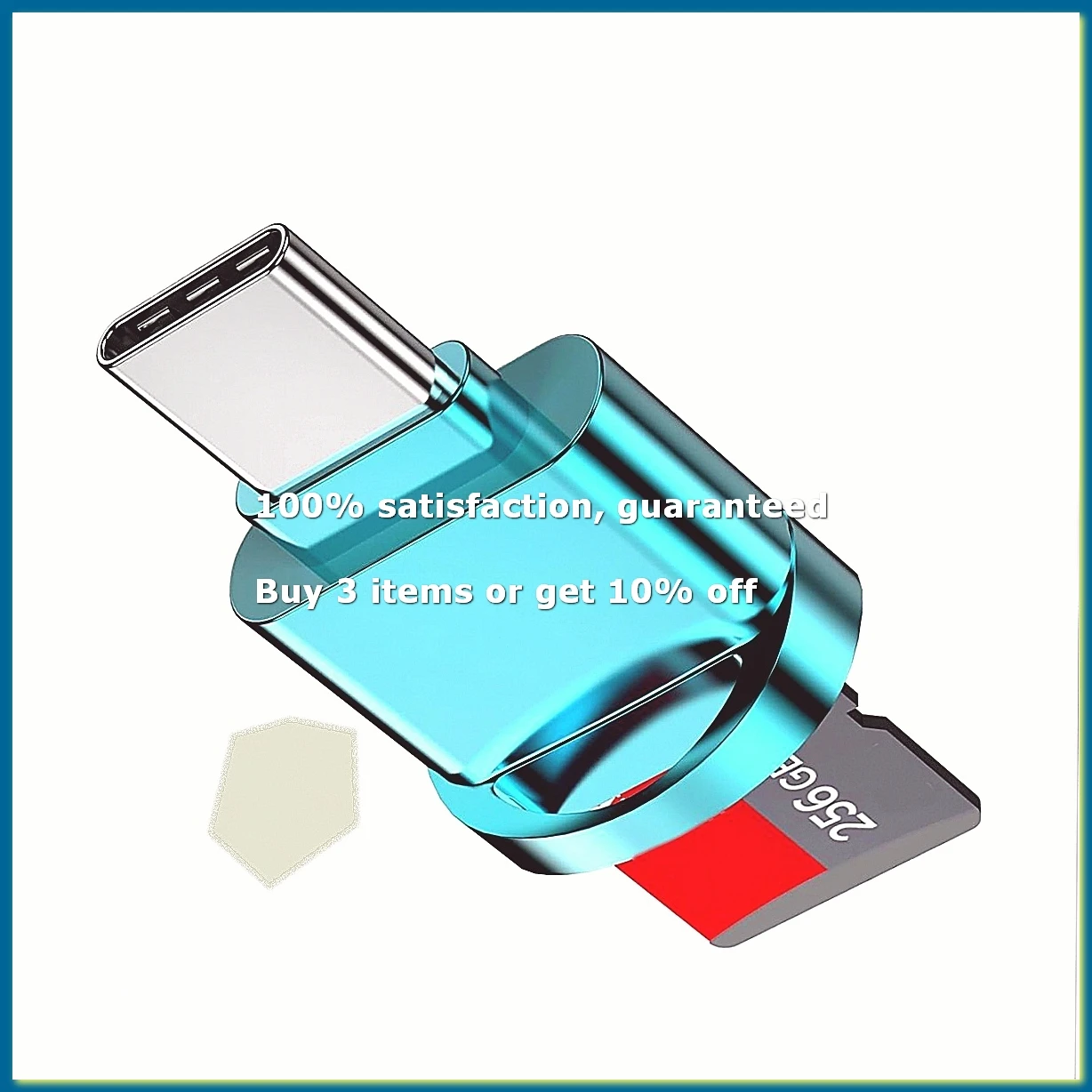USB C OTG /TF Card Reader,A