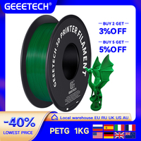 GEEETECH 1kg 1.75mm PETG 3D Printer Filament Vacuum Packaging Overseas Warehouses Fast Ship