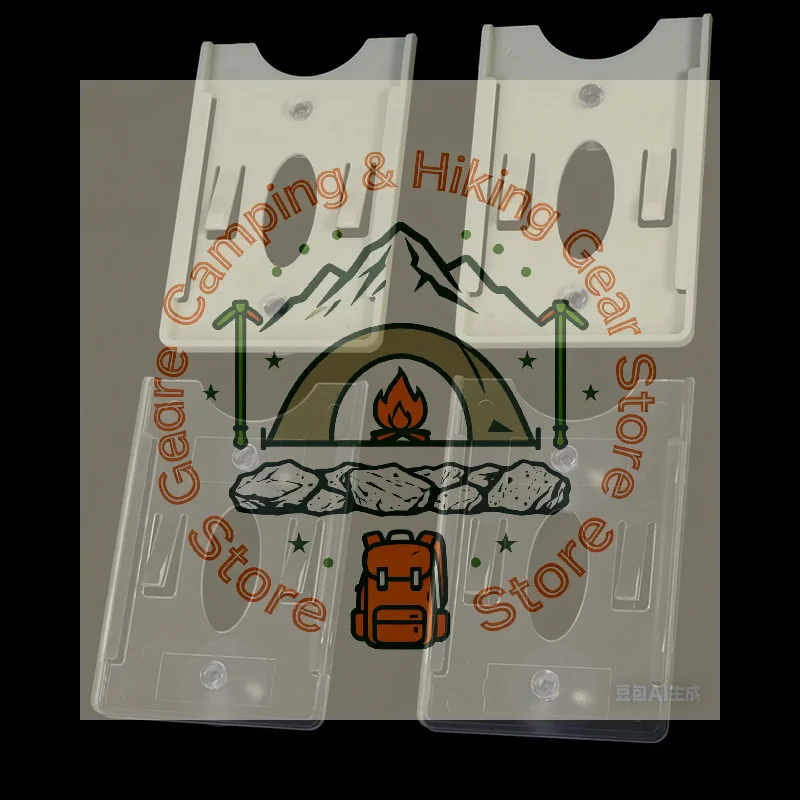 2 قطعة حامل بطاقة العلامة التجارية الجديدة لزجاج الزجاج الأمامي حافظة بطاقة الهوية الممغنطة المتينة #3