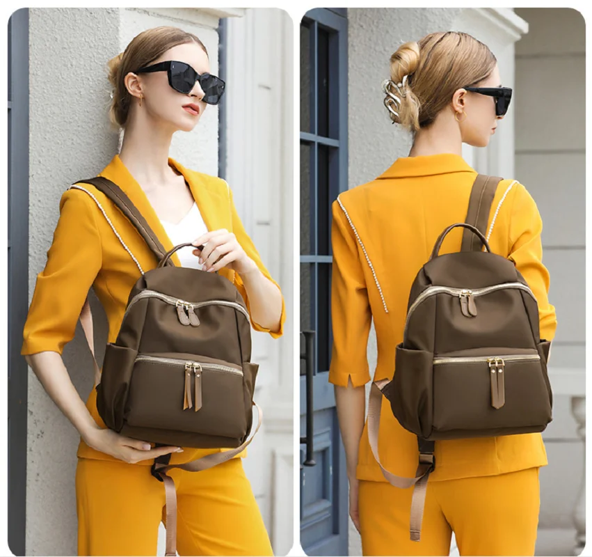 2025 High Quality Waterproof Oxford Travel Backpacks Men Women's Fashion Large Capacity Shoulder Bags Totes Notebook School Bag