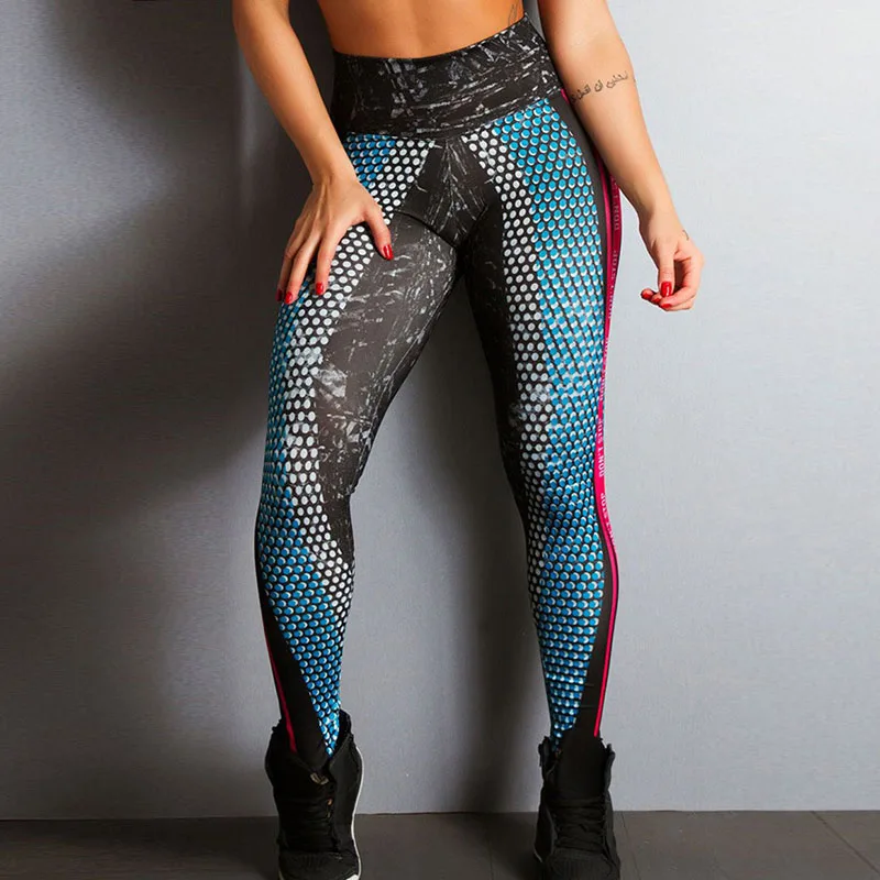 Women Fashion Yoga Running Pants Leggings Sports Outdoor Workout Pants Tight