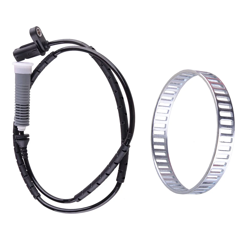 Easy to Install Rear Wheel ABS Speed Sensor with ABS Ring for Bmw 3 Series E88 E90 E91 Seamless Fit ABS Plastic Material