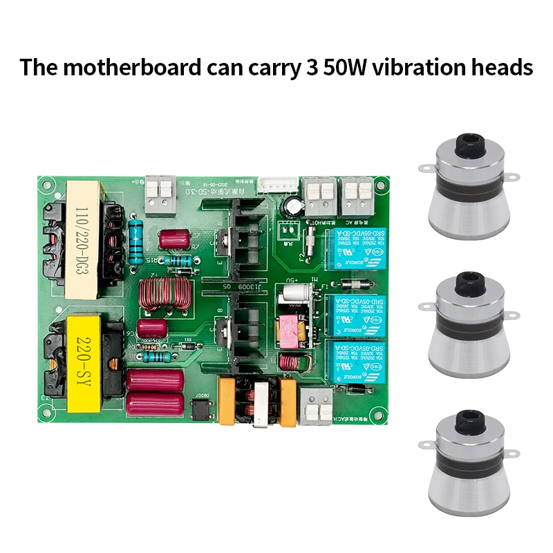 FanYingSonic Digital Circuit Board 150W 40KHz Display Time Driver Ultrasonic Transducer For Industrial Car Washer Generator