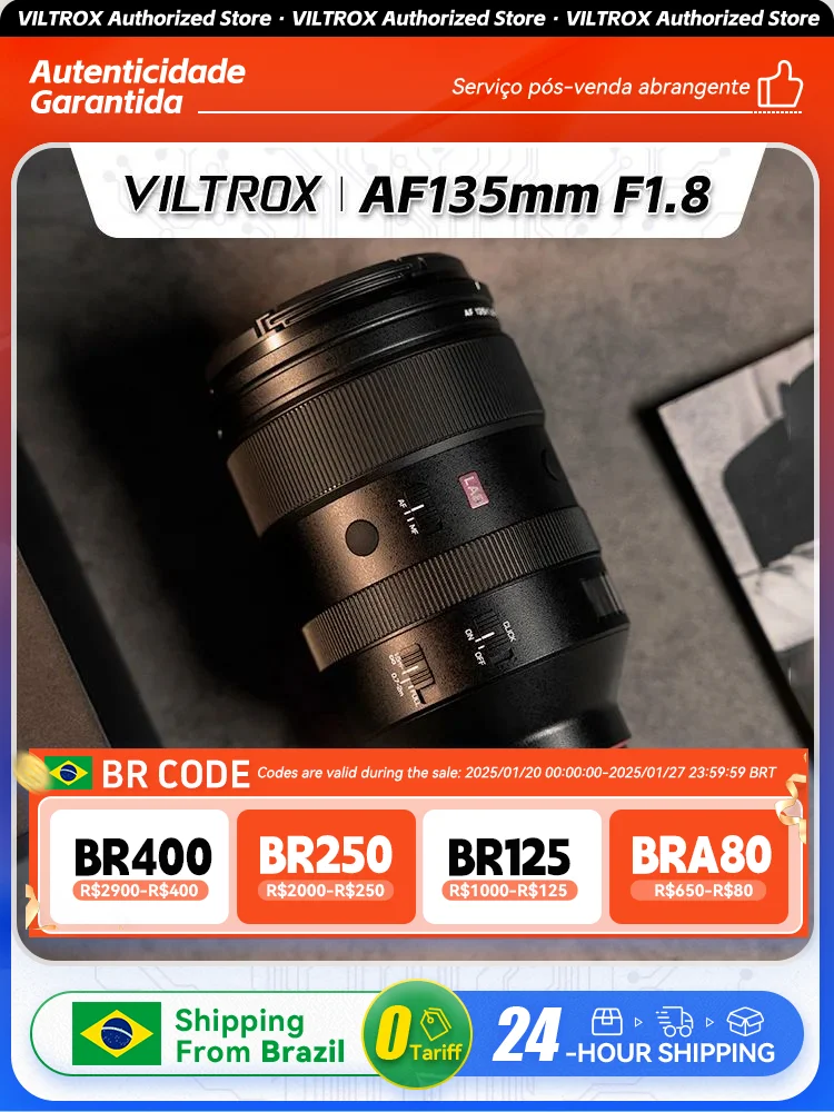 Viltrox AF 135mm F1.8 LAB Cameras Lens Full Frame Auto Focus Lens For Sony FE  Cameras Dor zve10 ZV-E1 A7 A7CR A7C2 A6700 135 18