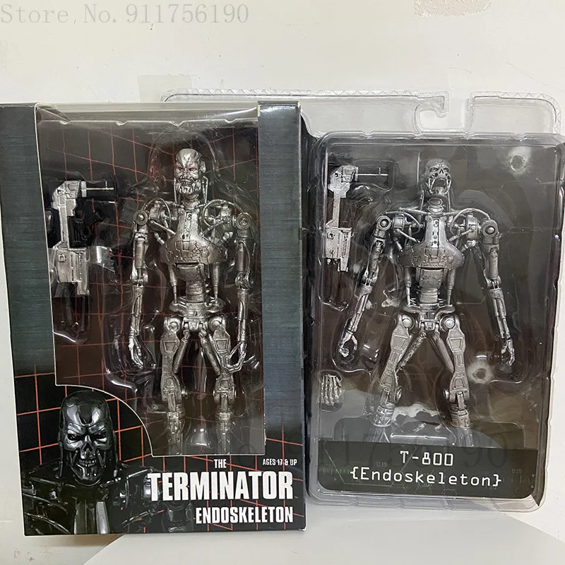 NECA The Terminator Endoskeleton T-800 PVC-Actionfigur The Terminator 2 Sammlermodell Spielzeug Bewegliche Montagepuppe – Detail 12