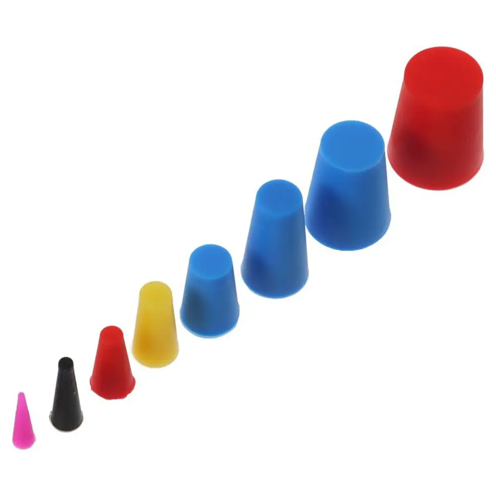 100 Stück konischer Schutzst ecker Sortiment Kit mehrfarbiger Hochtemperatur-Maskierung system Kit Stopper Stecker