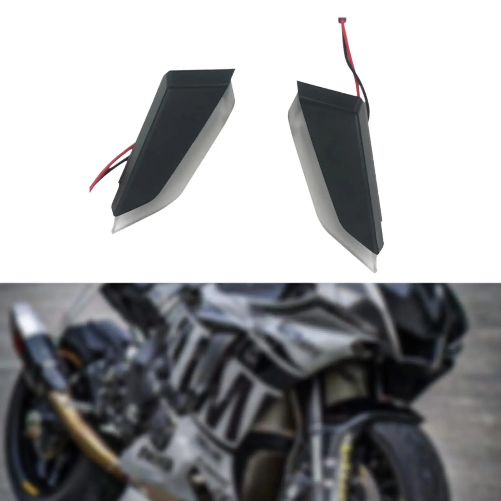 

2 шт. указатель поворота, простая установка, замена деталей, аксессуары для модификации, желтый свет, совместимый для BMW S1000rr