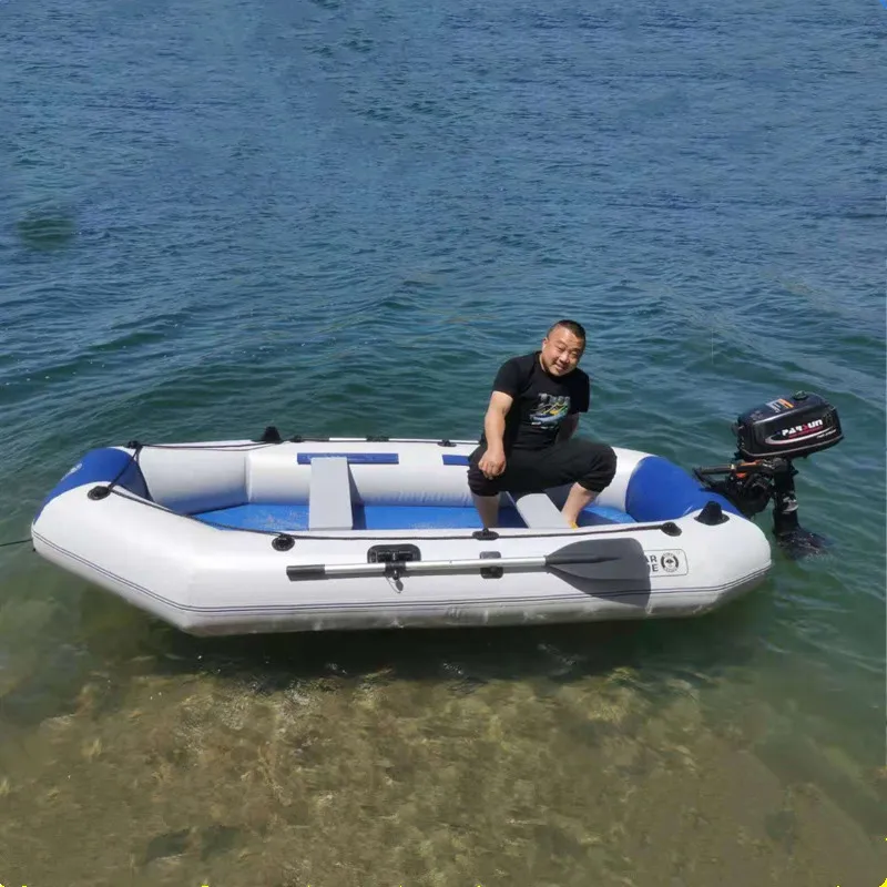 Glue Free 100% Full Weld Process Solar Marine 2.3 M Rowing Boats With Paddle and Pump Against Heavy Impact and Salt Water