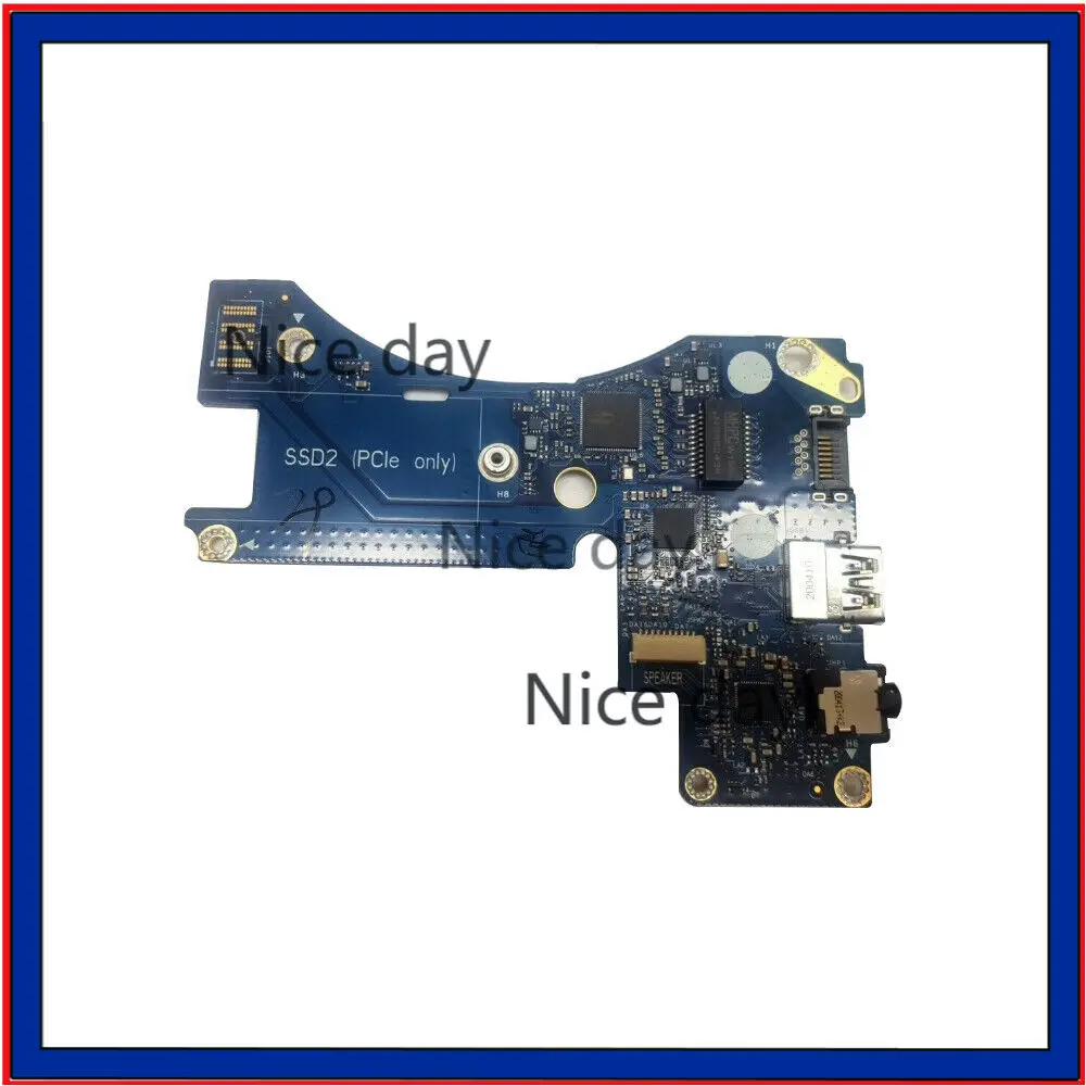 For Dell Alienware M17 R2 R3 USB Audio Network Card Small Board 0KJJCW LS-J52FP