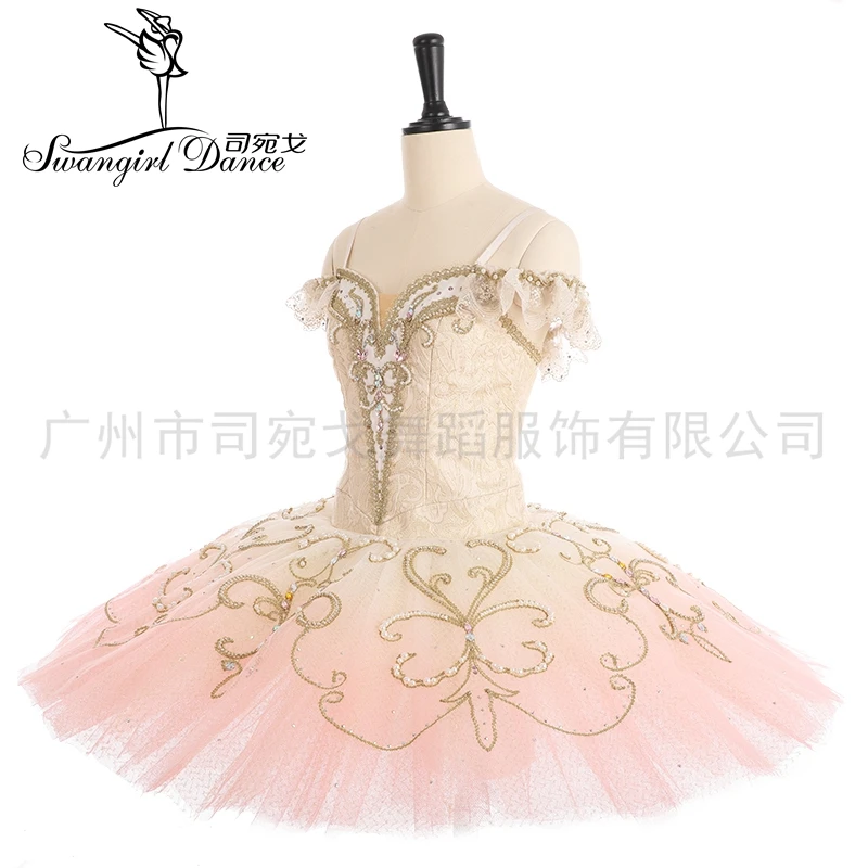 Girl Sleeping Beauty Princess Dress Ballet tutu Competition Professional Costumes Classical Pancake tutu BT4266