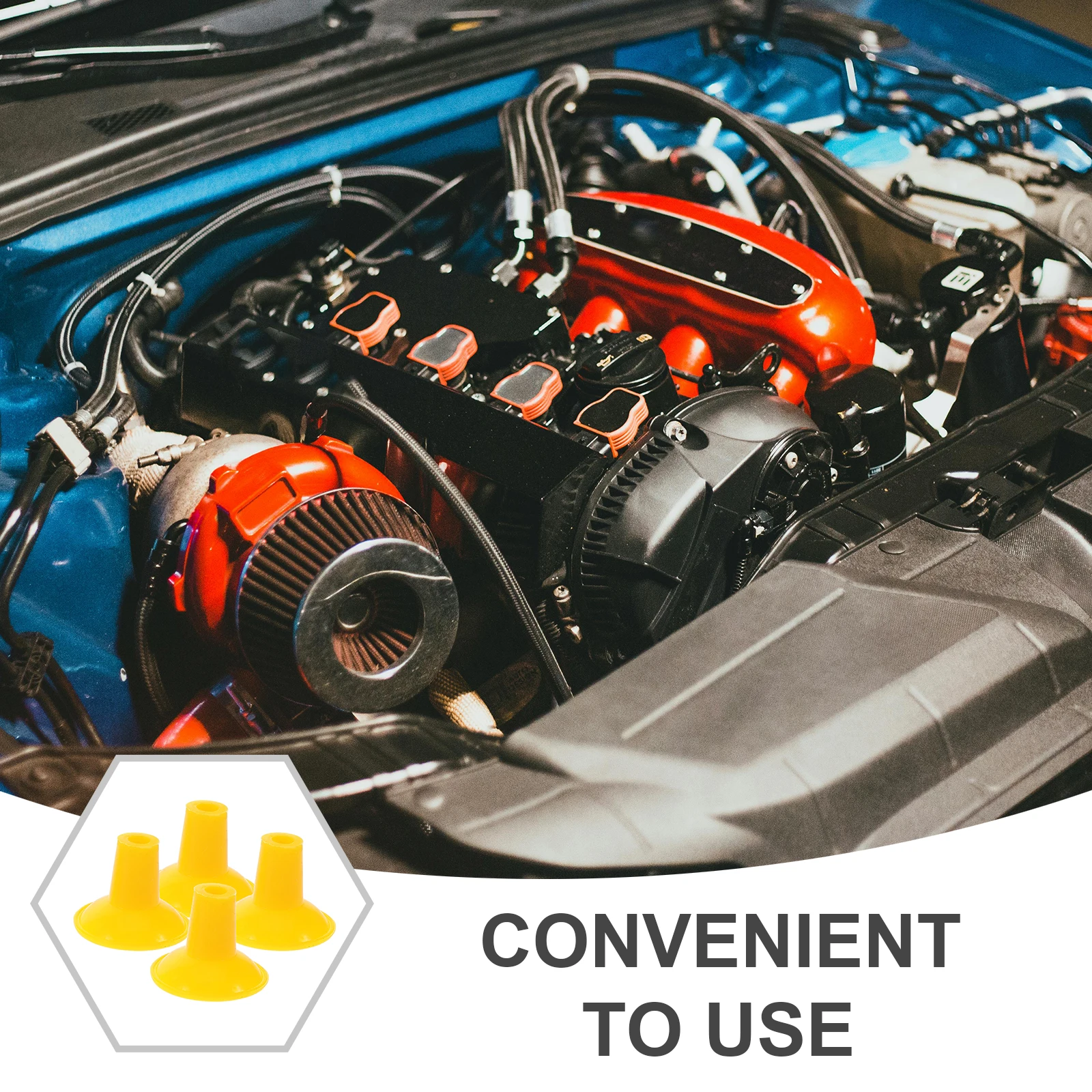 

4Pcs Auto Valve Repair Tool Suction Plates Professional Pneumatic Grinding Tool for Engine Valve Surface Lapping and Maintenance