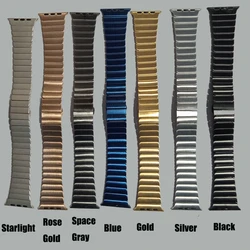 Stainless Steel Straps For Apple Watch Ultra 2 Band 49mm 45mm 44mm 38/40/41mm Luxury Titanium Link IWatch 9876543 SE 10 42/46mm