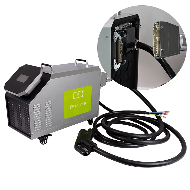 RTS Gbt Ccs2 Type Fast Ev Charger Manufacturer 30kw 20kwh Portable Ccs2 Industrial 60kw Dc Ev Charger Electric Car Fast