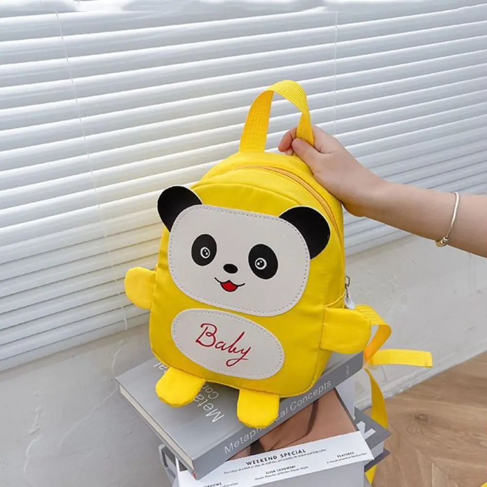 Kawaii Cartoon Panda Children Backpack Mini Anti-lost Children School Bag Double Shoulder School Bag Kindergarten Backpack Kids