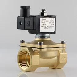 Normally closed solenoid valve water valve, IP65 fully enclosed coil, AC220V DC12V DC24V, G3/8