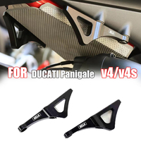 For Ducati Panigale V4 V4S Streetfighter V4 V4S Rear Pedal Trailer Mount Motorcycle Tie Down Bracket Hooks Strap Hooks Traction