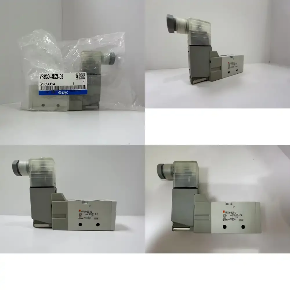 

Authentic Original SMC VF3130-4DZ1-02 5 Port Pilot Operated Solenoid Valve Body Copper for Air Working Medium Single Unit