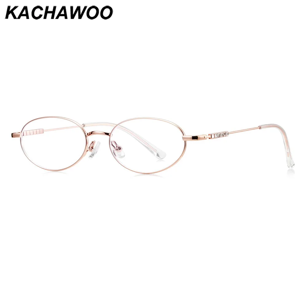 Oculos-femininos-kachawoo-oval-com-lentes-anti-luz-azul-armacao-redonda-de-cristal-para-mulheres-tendencia-em-decoracao-ouro-rose