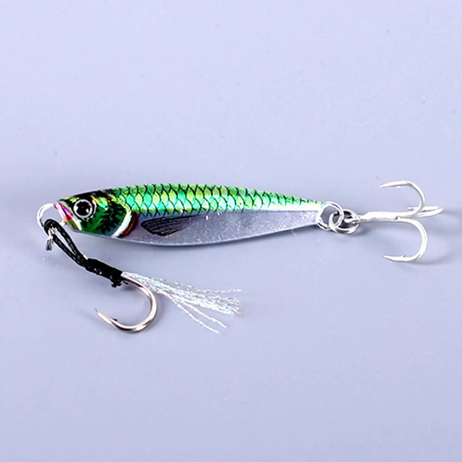 6x Angel köder Köder Micro Jigging Köder Angel gerät lebensechte Metall Jig für Lachs Amber jack Surf Angeln Meerforelle Cobia