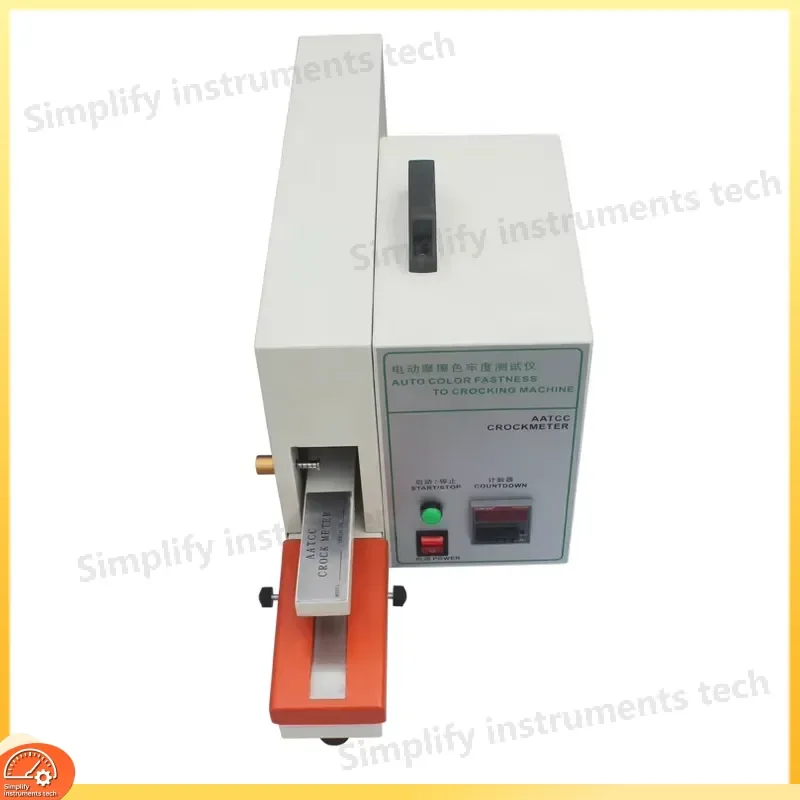 Friction Color Fastness Tester for Fabric Textile Leather AATCC Crockmeter ISO 105 X12 ASTM D2054 Dry Wet Rub