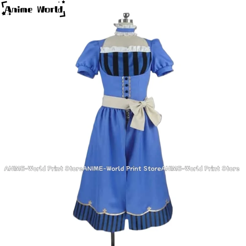 

《Custom Size》Japanese Anime Black Butler: Book Of The Atlantic Elizabeth Midford Dress Cosplay Costume Halloween