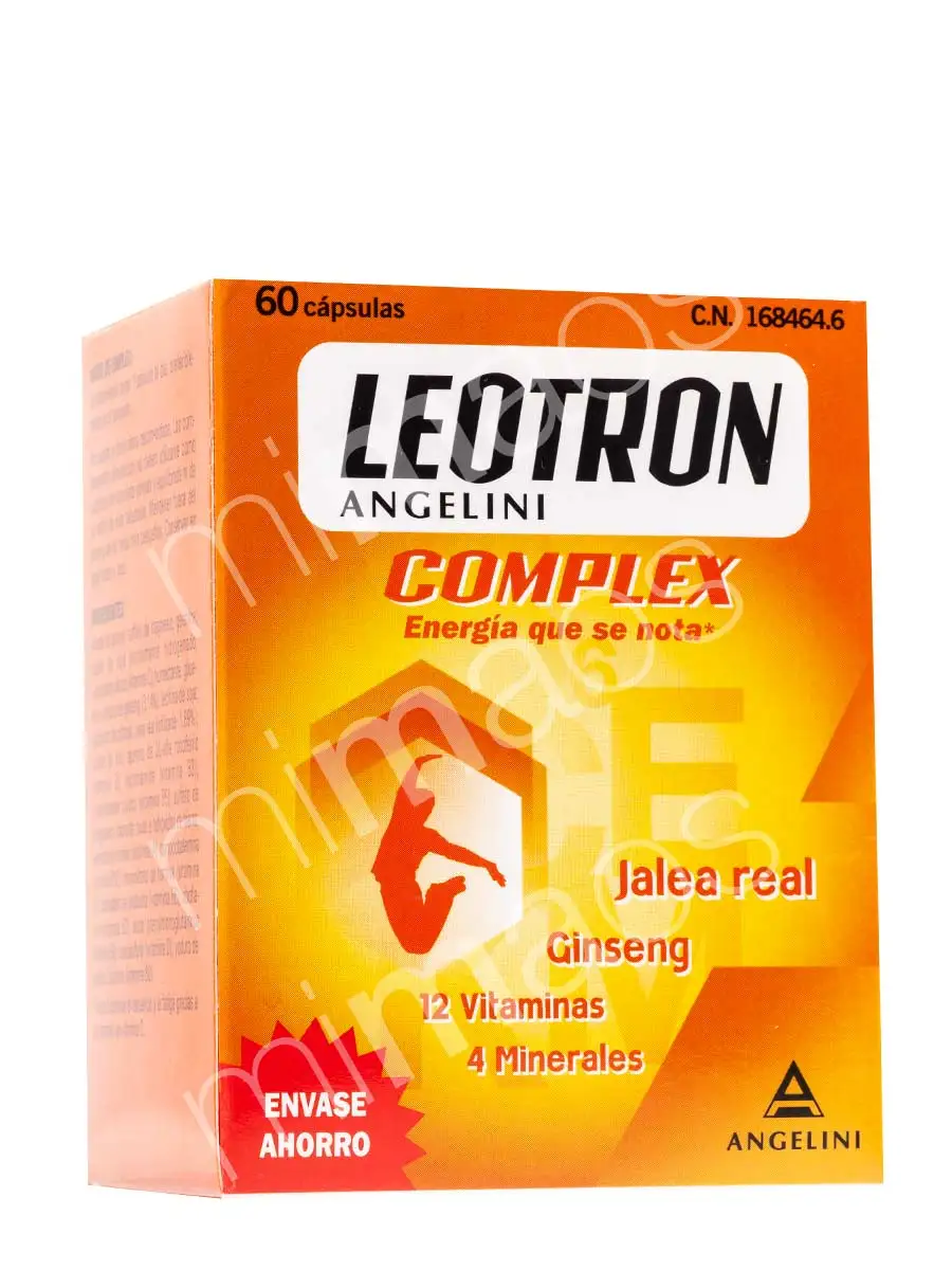 Leotron complex angelini 60 capsules-decreases tiredness and fatigue