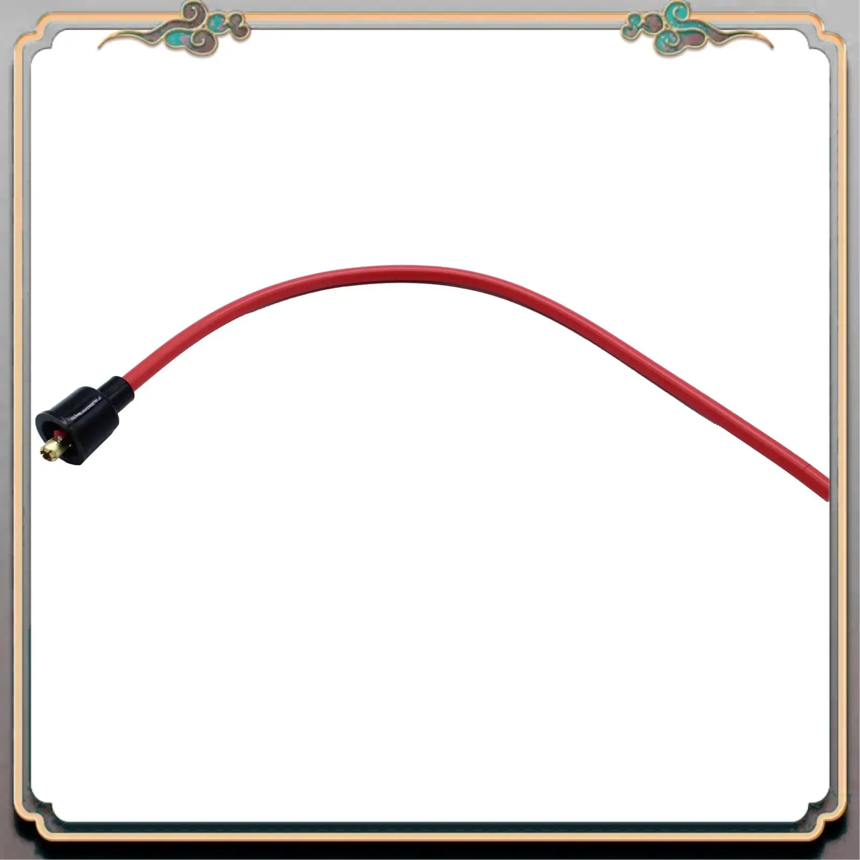 

A73Q-4041R Spark Plug Wire Set 8Mm Super Stock Copper Spiral Core Universal Wire Set Red