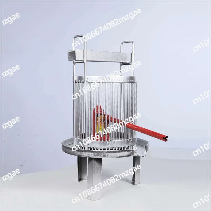Rigid cast iron jack wax press, stainless steel wax press, honey press