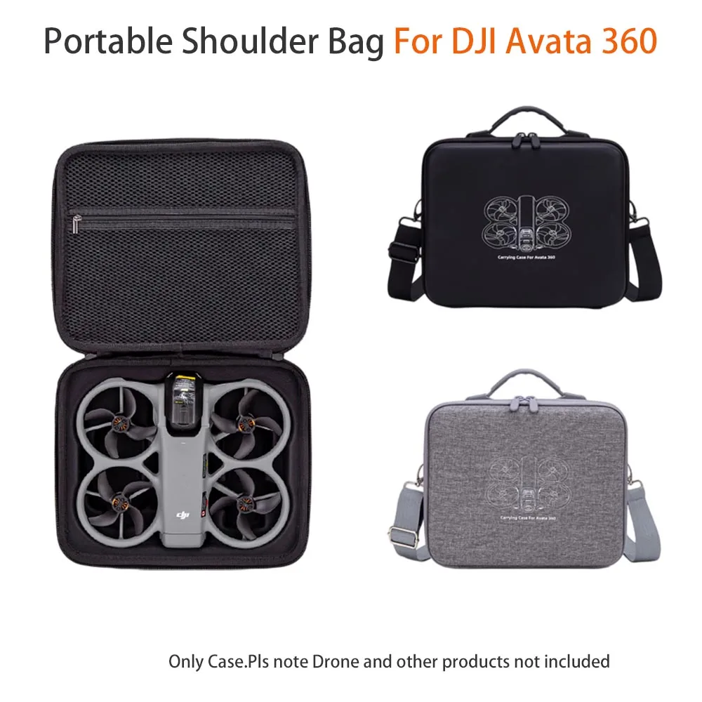Shoulder Storage Bag For DJI Avata 360 Carrying Case Shockproof Protection Travel Box For DJI Avata 360 Drone Accessories