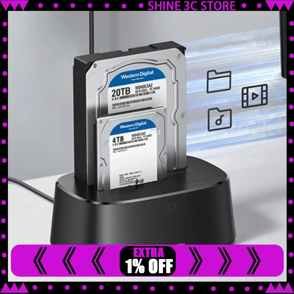

Док-станция UGREEN для HDD, адаптер SATA на USB 3.0 для 2.5/3.5 дюймовых SSD-накопителей, корпус для жесткого диска, док-станция для внешнего накопителя
