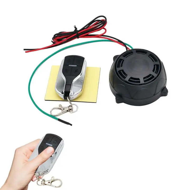 Motorcycle Alarm System 115dB Burglar Vibration Motorcycle Bicycle Alarm Security System Wireless Anti Theft Vibration Motion