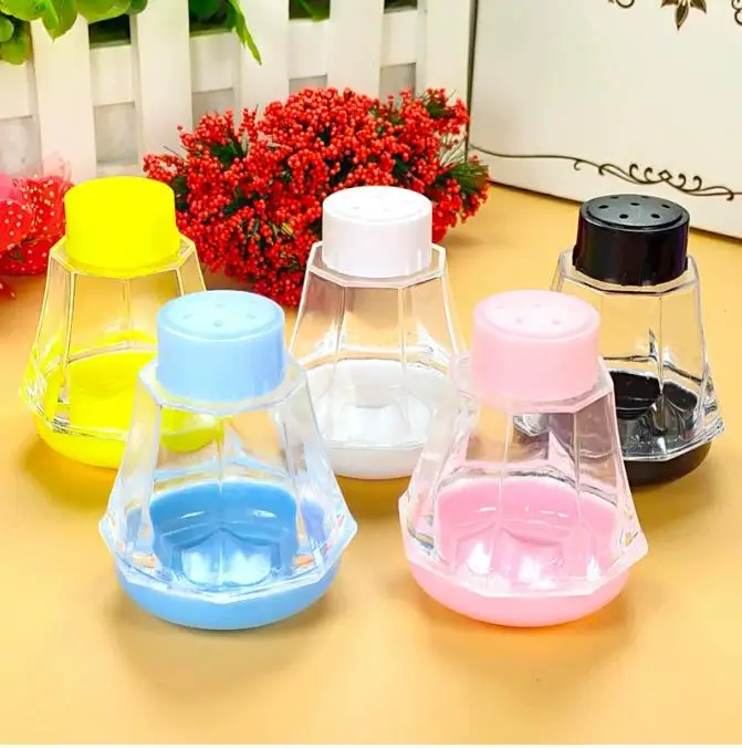 

12 шт. персонализированная креативная коробка для конфет, коробка для хранения, имитация мини-бутылки для приправ, бутылка для перца и порошка