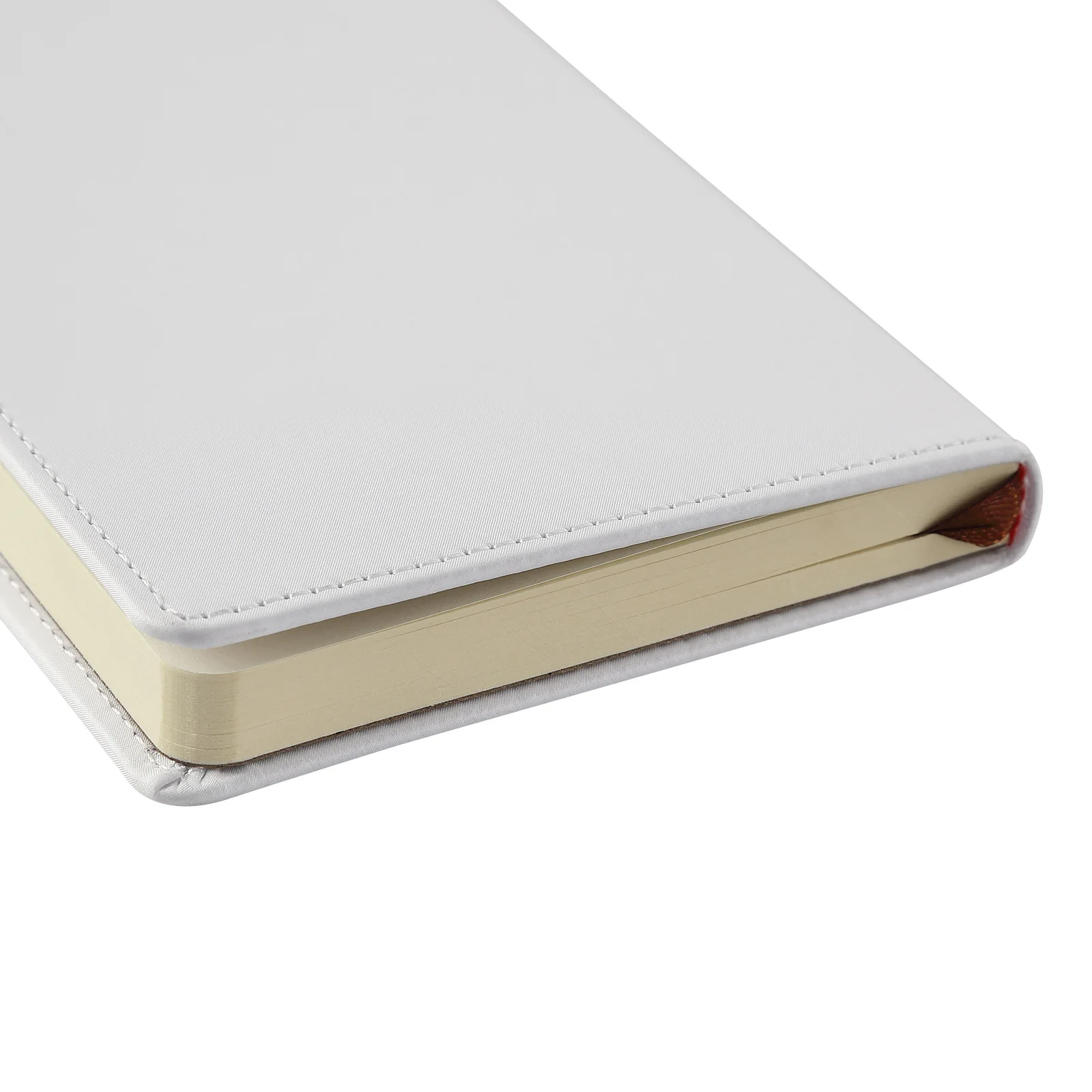 2PCS Sublimation Blank PU Leather Cover Notebooks A5 A6 Soft Surface Business Notebook Double-sided for Heat Transfer Printing